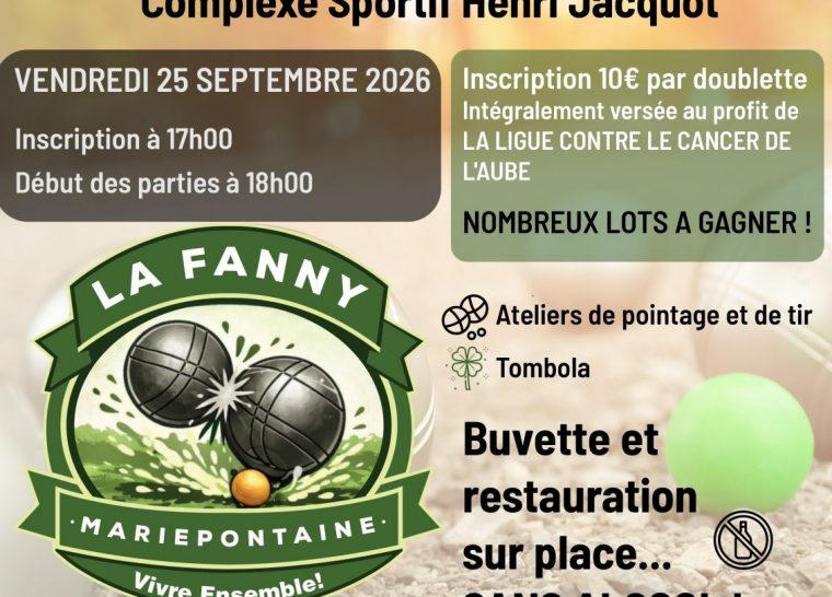 Soirée pétanque