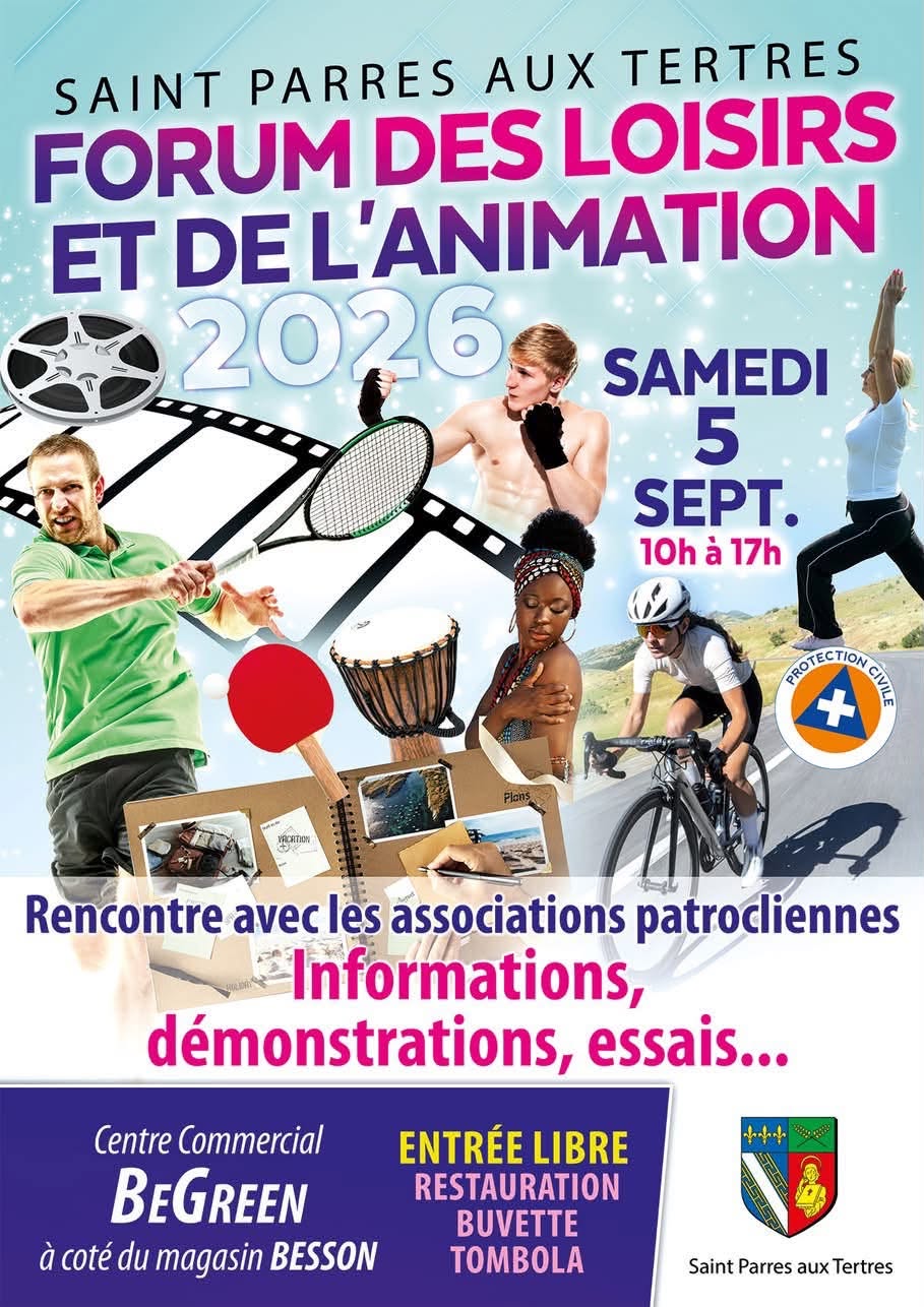 Forum des loisirs et de l’animation de Saint-Parres-aux-Tertres