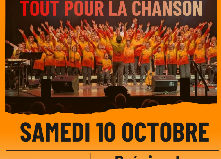 Concert de la chorale Tout pour la Chanson