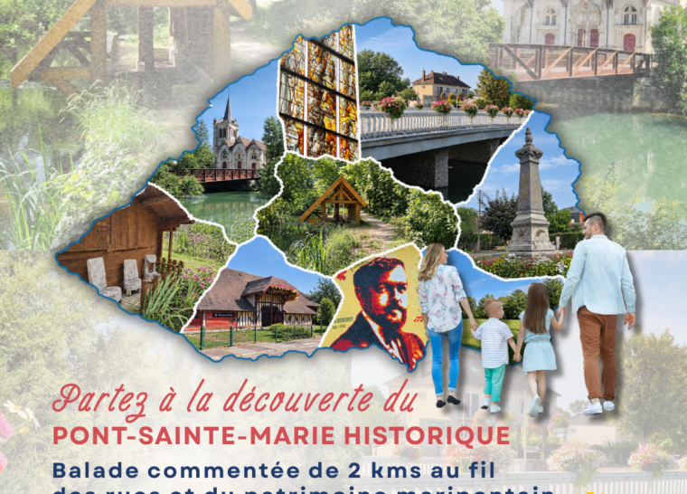 Balades patrimoniales : à la découverte de Pont-Sainte-Marie