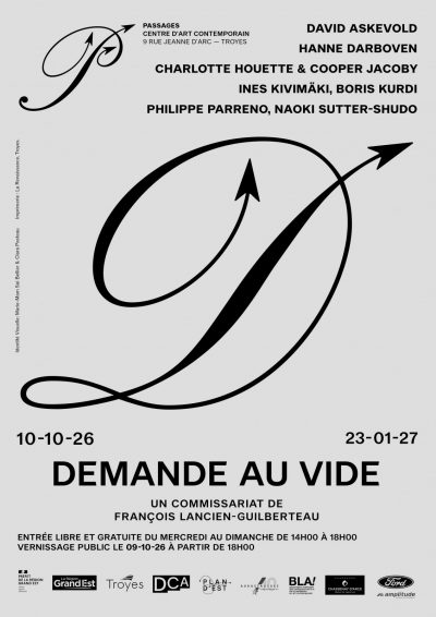 Exposition « Demande au Vide »