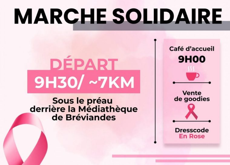 Octobre Rose – Marche Solidaire à Bréviandes