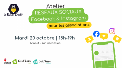 Guid&rsquo;Asso : Atelier Gestion des réseaux sociaux