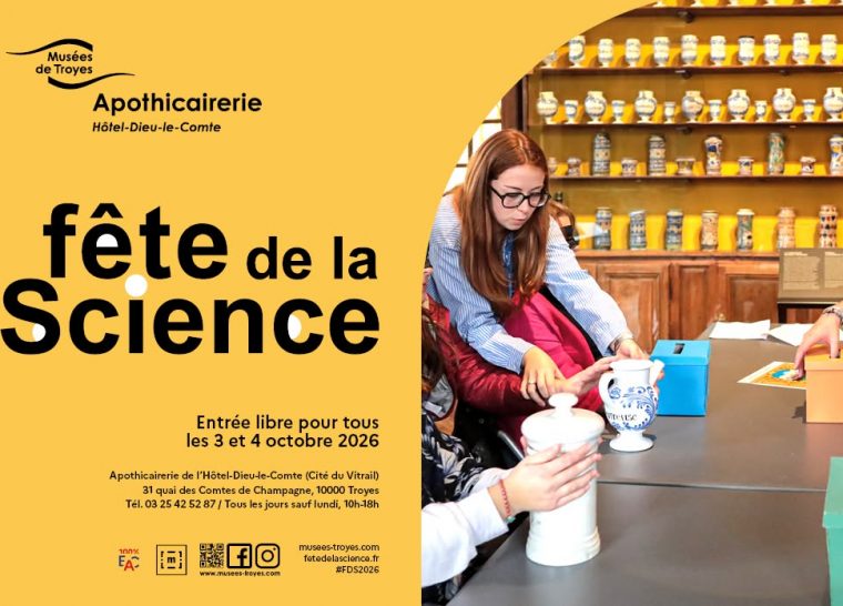 Fête de la science à l’Apothicairerie