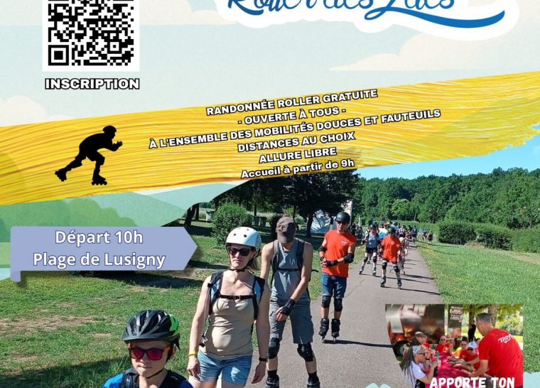 Randonnée Roller des Lacs