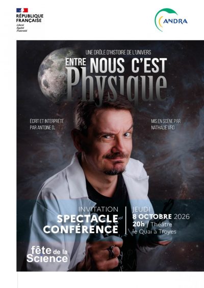Spectacle-conférence « Entre nous c&rsquo;est physique »