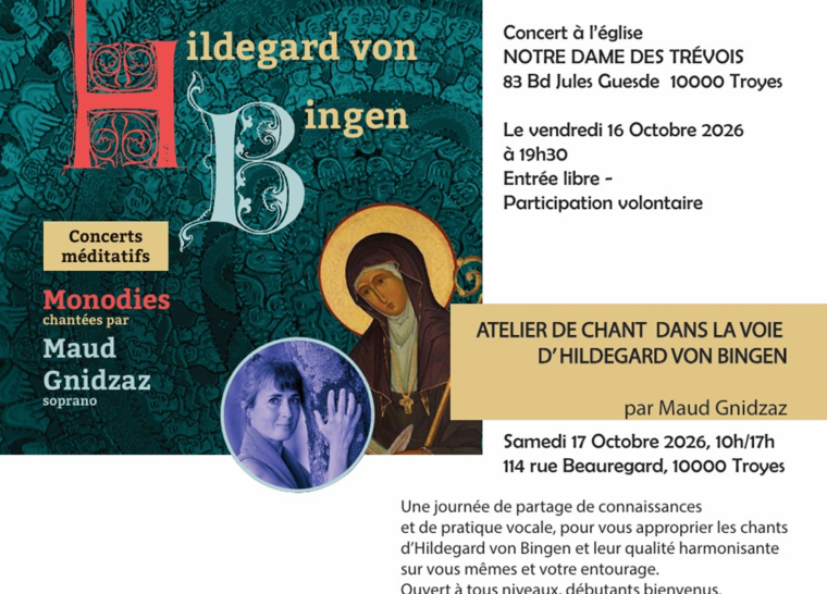 Atelier de chant dans la voie d&rsquo;Hildegarde de Bingen