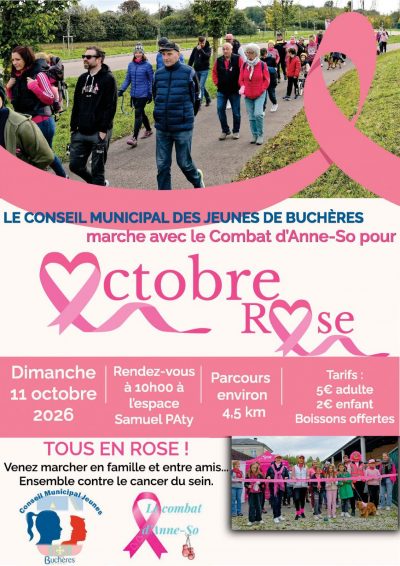 Octobre Rose à Buchères