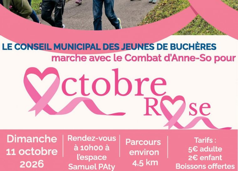Octobre Rose à Buchères