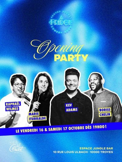 Le Fridge – Opening Party !