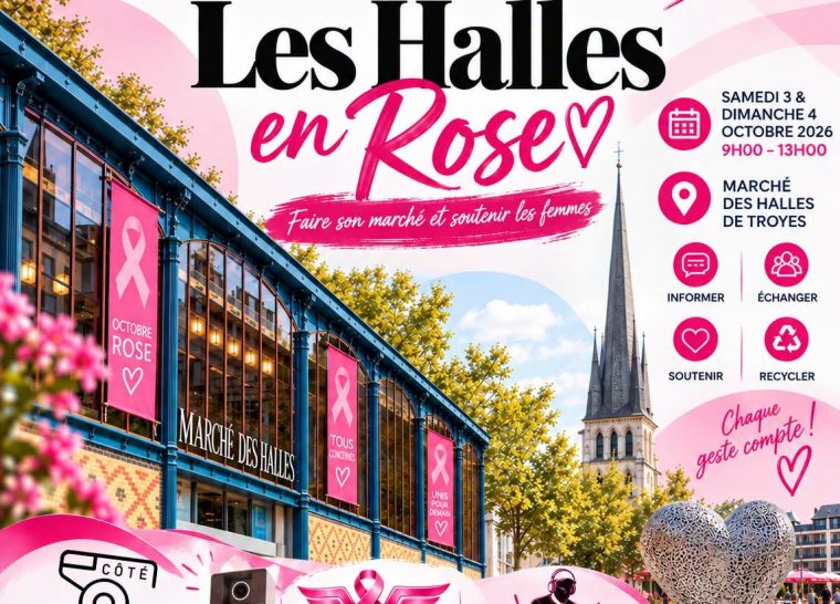 Les Halles en Rose