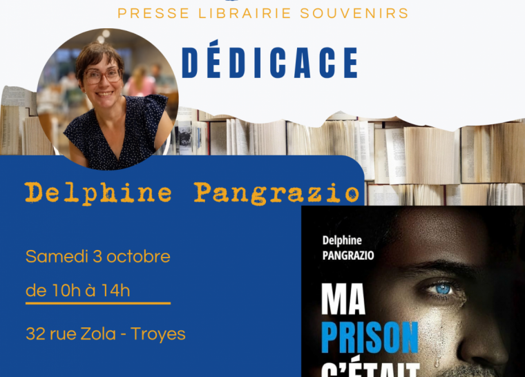 Rencontre-dédicace avec Delphine Pangrazio