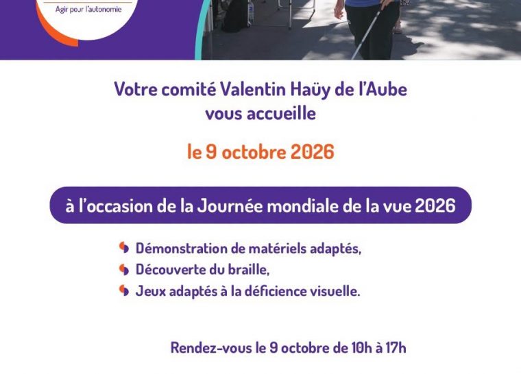 Journée mondiale de la vue – Journée de découverte et de sensibilisation