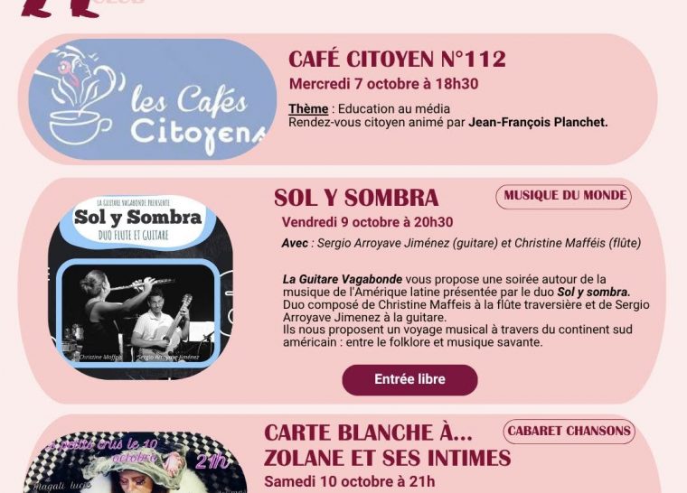 Café citoyen n° 112 : « Education au media »