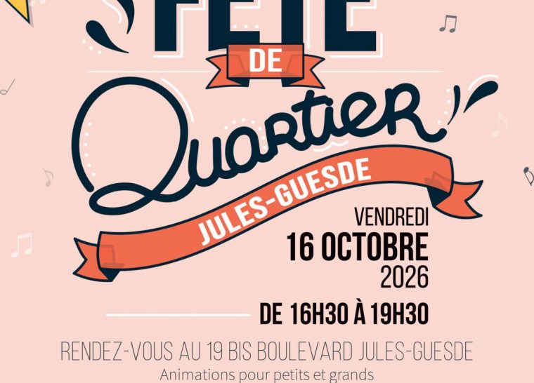 Fête de quartier Jules Guesde