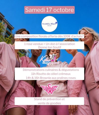 Octobre Rose à Marques Avenue