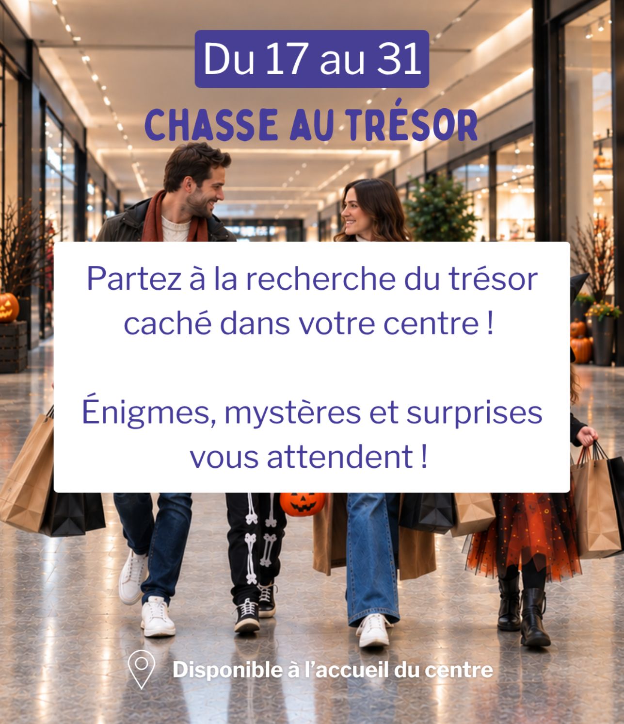 Chasse au trésor d&rsquo;Halloween à Marques Avenue