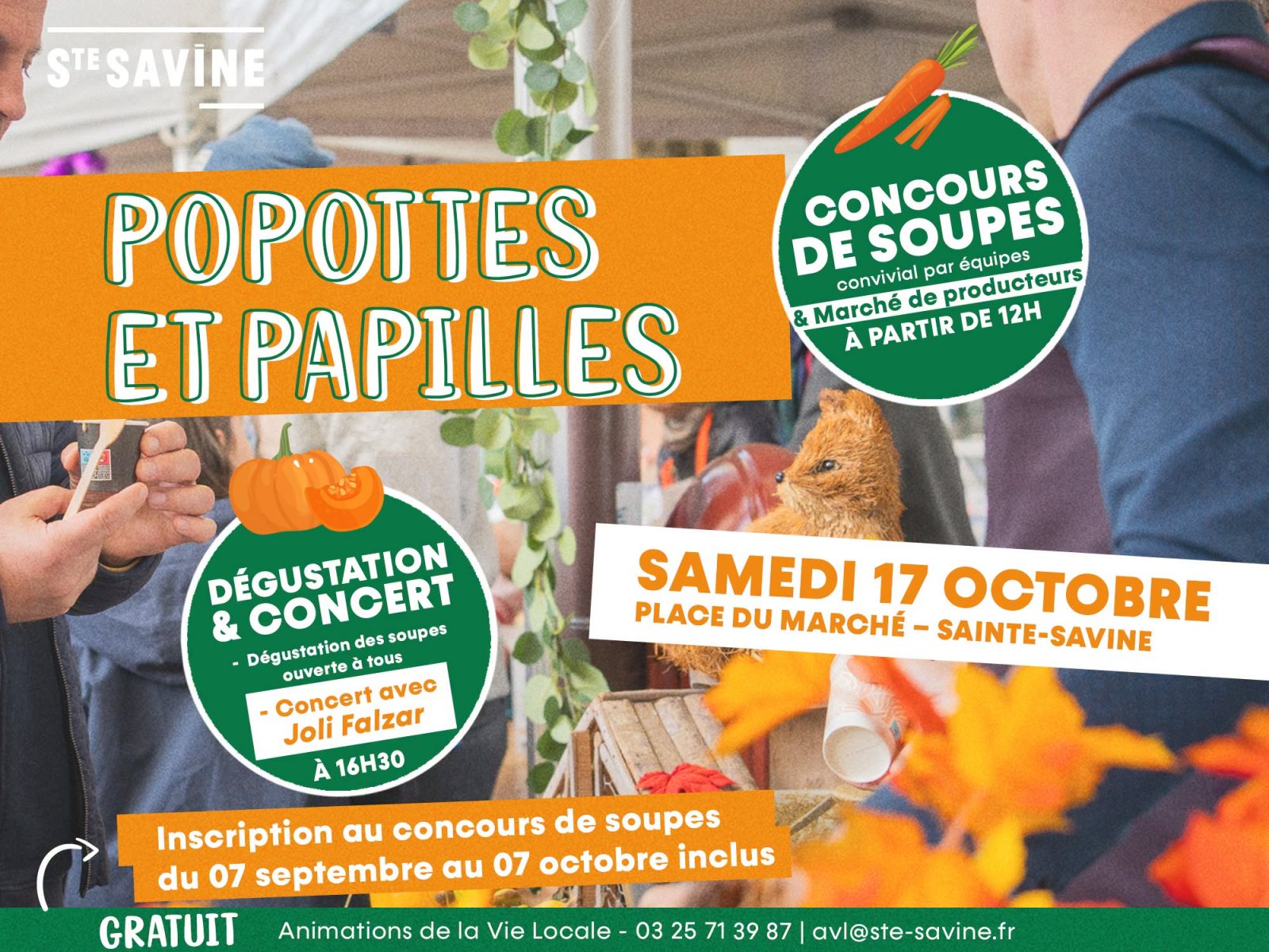 Popottes et Papilles – Concours de soupes