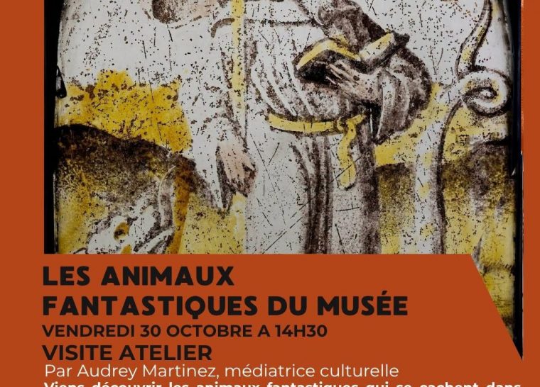 Visite-atelier en famille : Les animaux fantastiques du musée