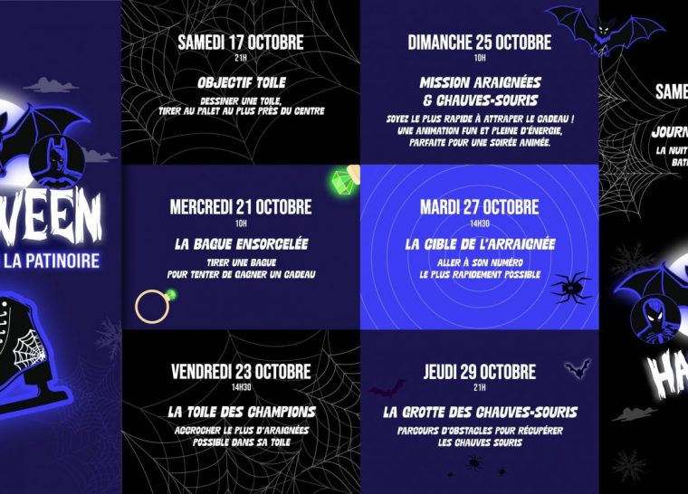 Halloween débarque à la Patinoire !