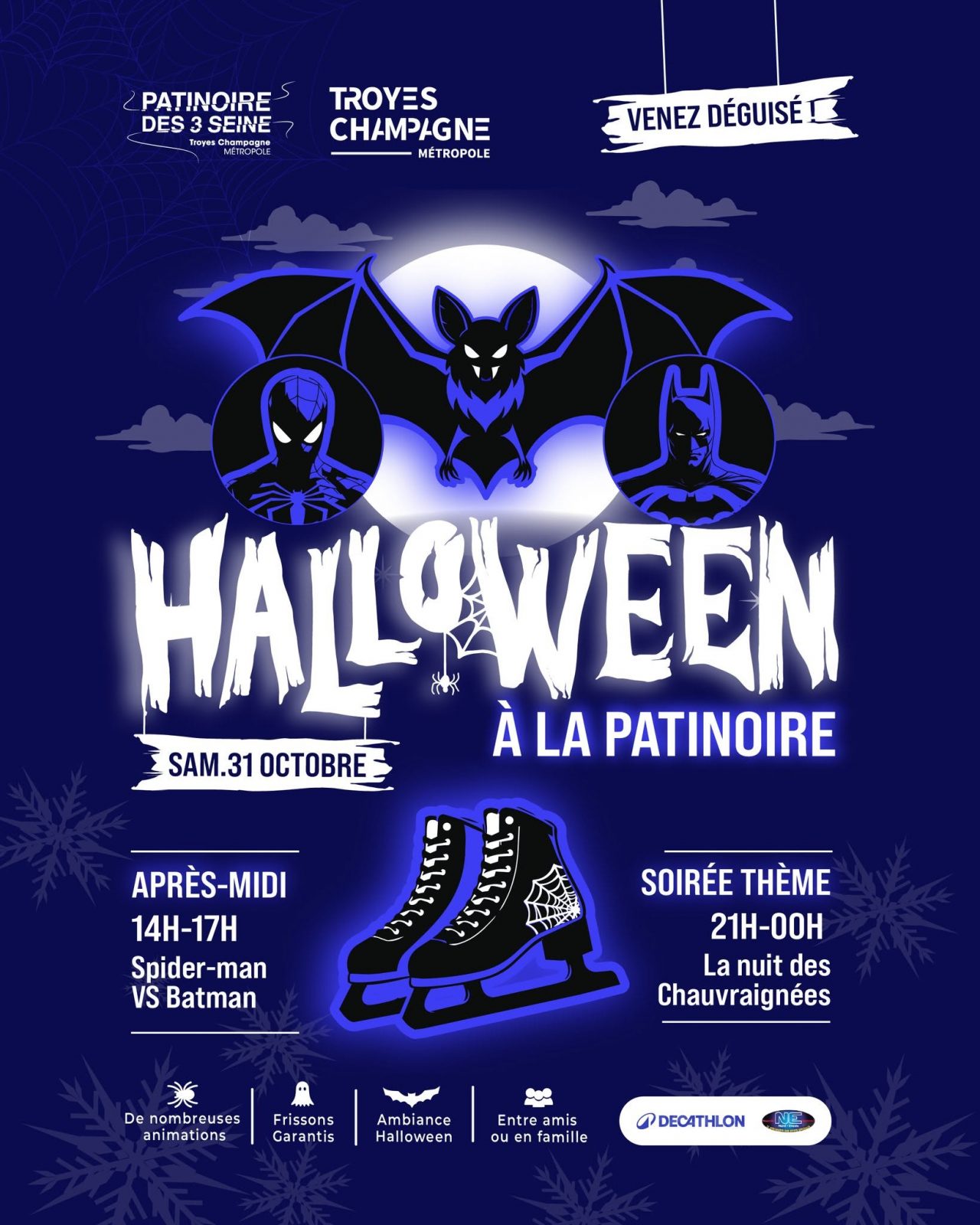 Journée d&rsquo;Halloween à la Patinoire