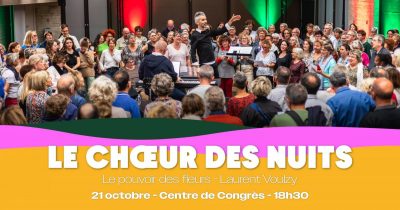 Le Chœur des Nuits 2026 // Le pouvoir des fleurs – Laurent Voulzy
