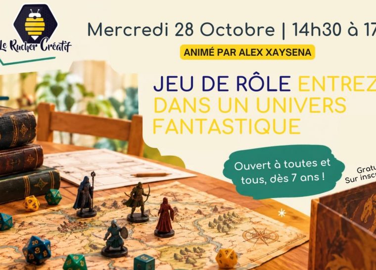 Café Bourdonnant : jeu de rôle – Entrez dans un univers fantastique