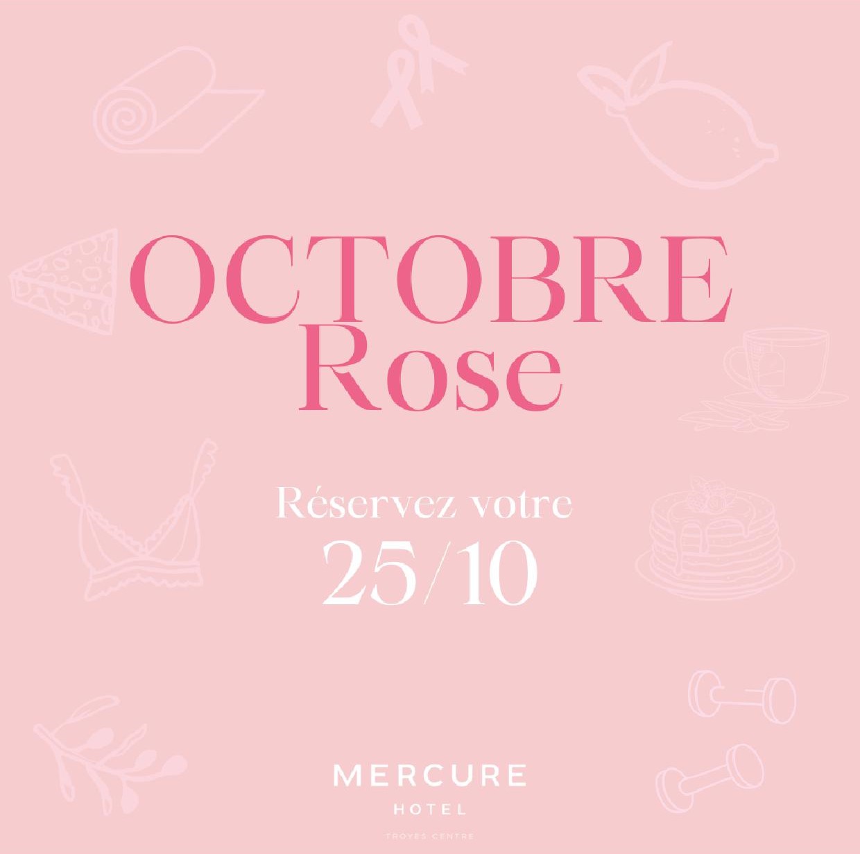 Octobre Rose au Mercure Troyes : une journée de sport, de convivialité et de prévention