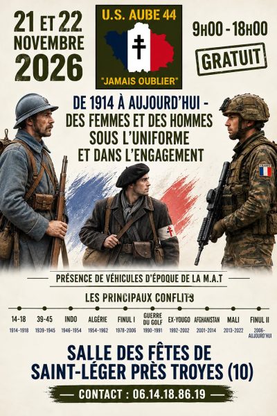Exposition : De 1914 à aujourd&rsquo;hui – Des femmes et des hommes sous l&rsquo;uniforme et dans l&rsquo;engagement