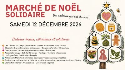 Marché de noël solidaire : créateur(trice)s et artisans de l&rsquo;Aube